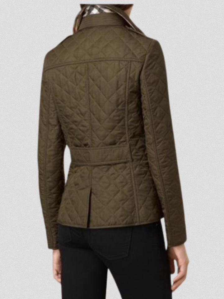 Adelina | Quilted Diamond Jacket