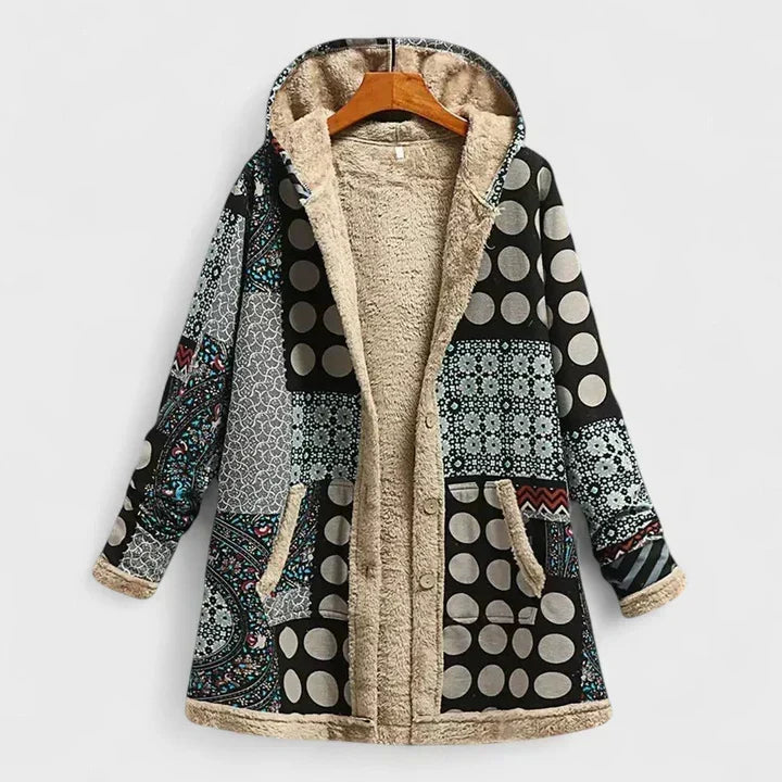 Harper | Floral Hooded Parka