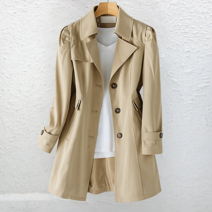 Clara | Refined Belted Trench Coat