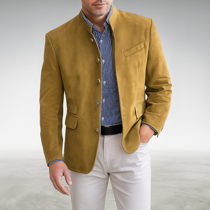 Julian | Refined Stand-Collar Blazer