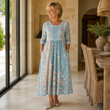 Rosa | Garden Blossom Midi Dress
