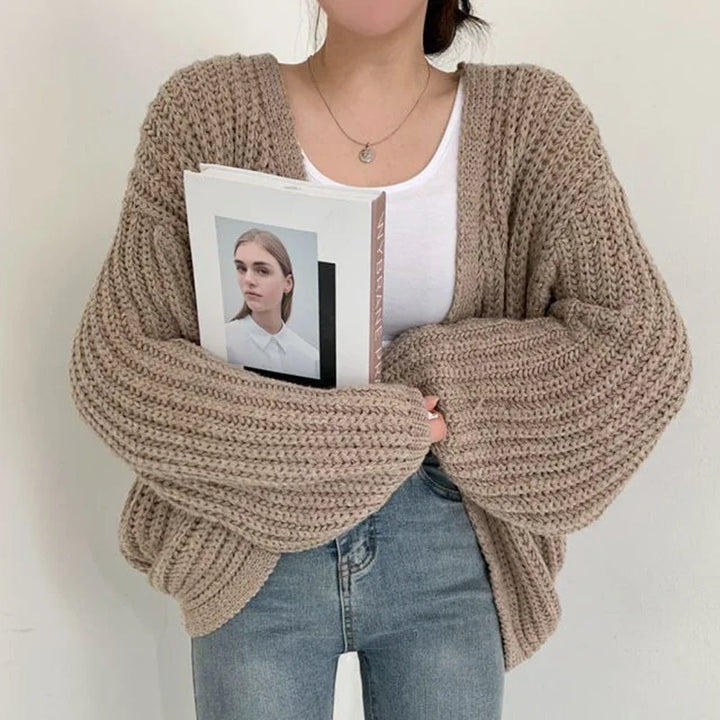 Penelope | Oversized Chunky-Knit Cardigan