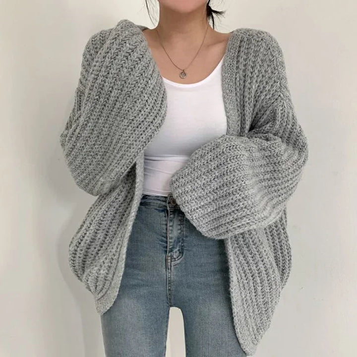 Penelope | Oversized Chunky-Knit Cardigan
