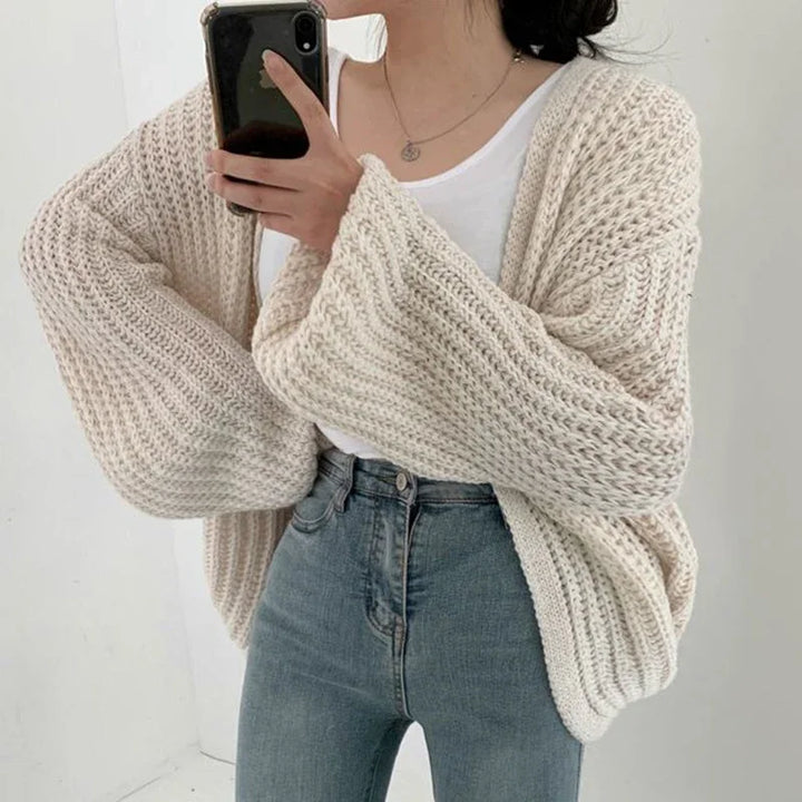 Penelope | Oversized Chunky-Knit Cardigan
