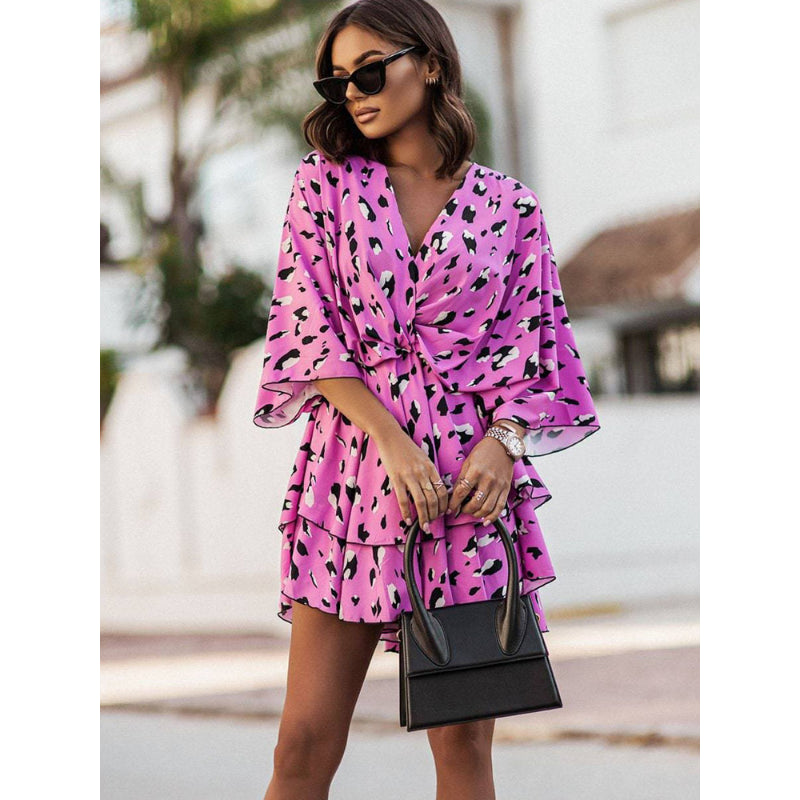 Liana | Breezy Ruffle Wrap Dress