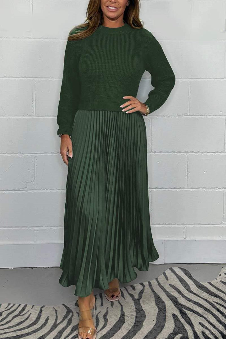 Sabina | Elegant Pleated Two-Piece Set