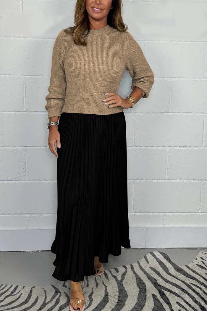 Sabina | Elegant Pleated Two-Piece Set