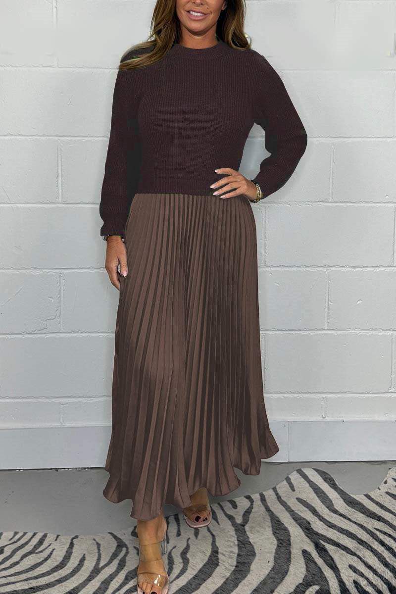 Sabina | Elegant Pleated Two-Piece Set