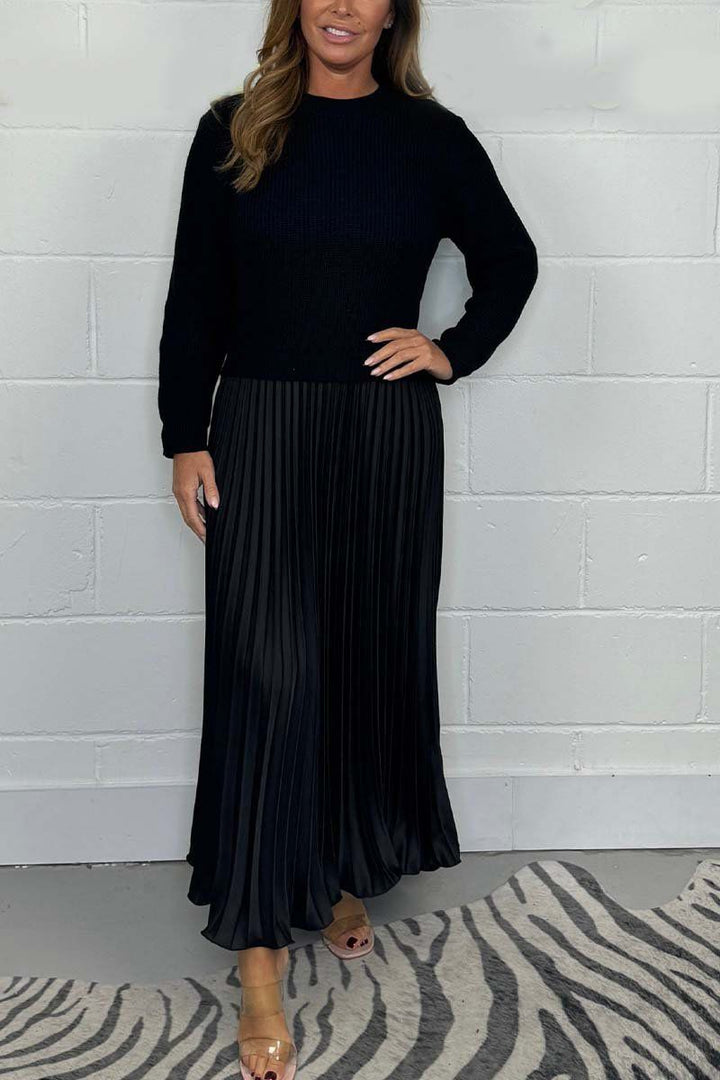 Sabina | Elegant Pleated Two-Piece Set