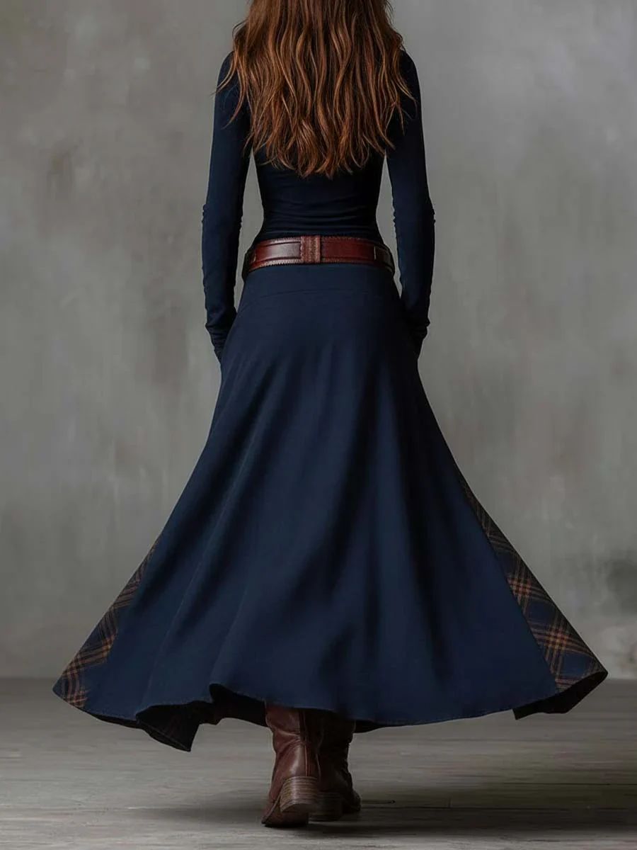Louisa | Vintage Buttoned Maxi Dress