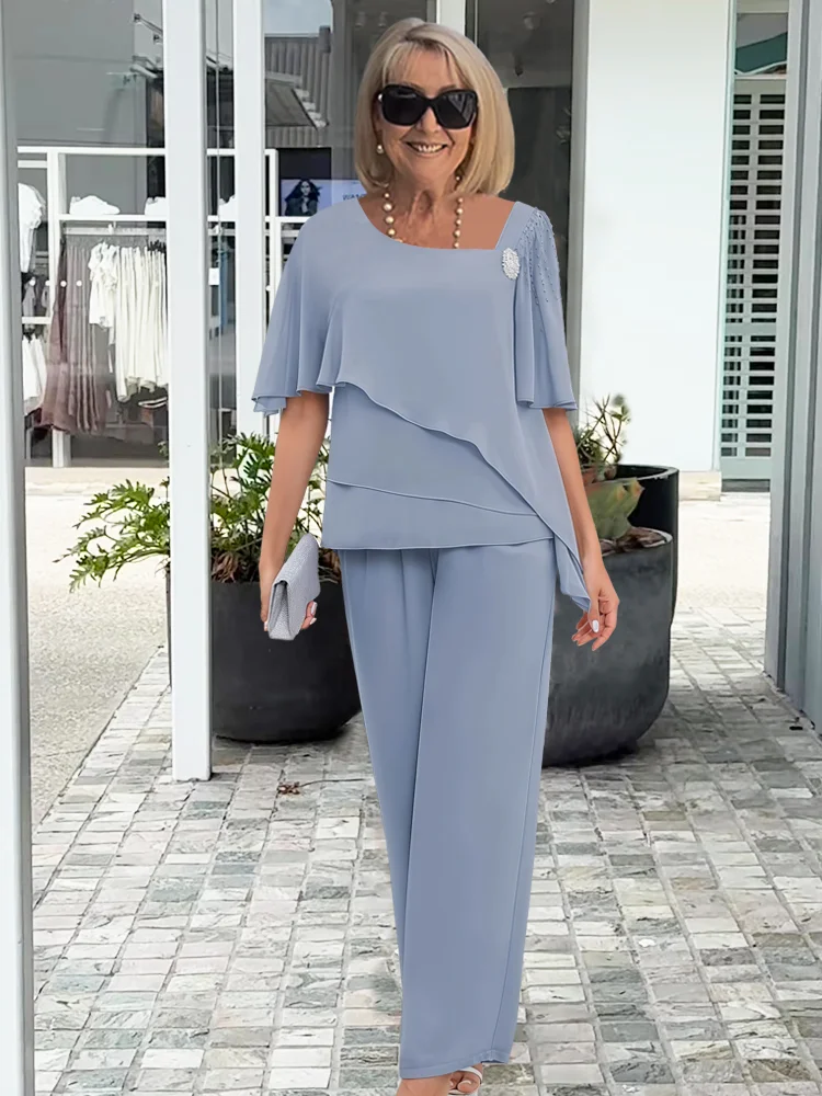 Rosanne | Layered Elegance Two-Piece Set