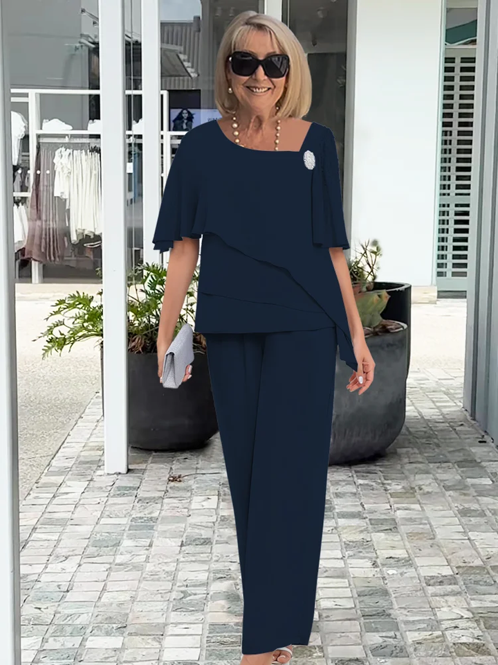 Rosanne | Layered Elegance Two-Piece Set