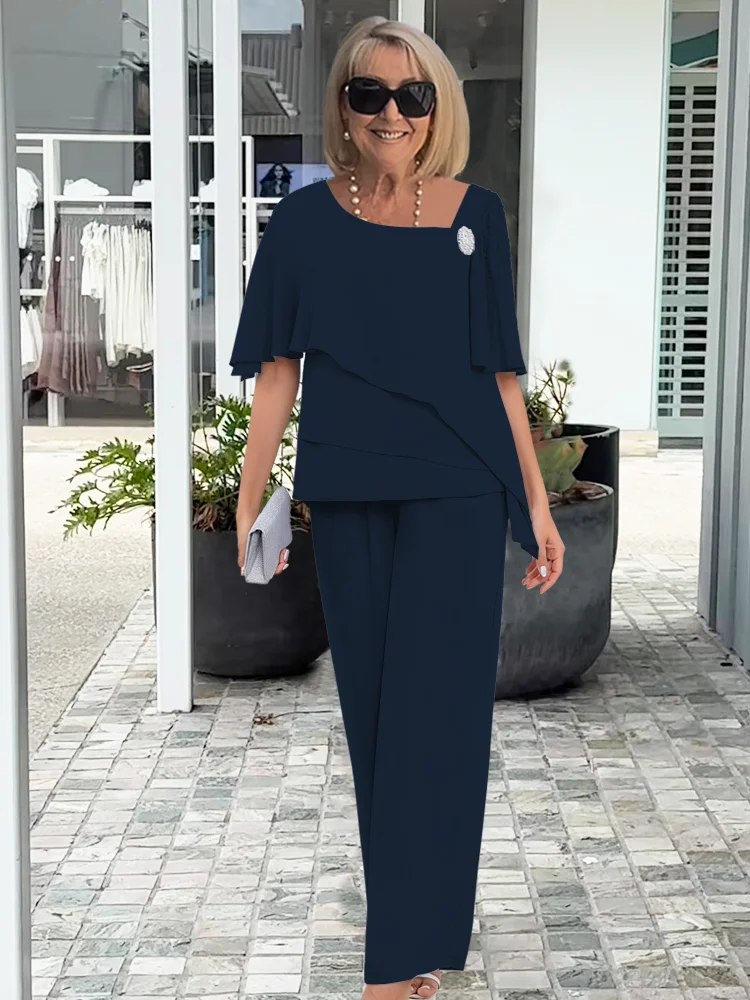 Marguerite Delaney | Layered Elegant Two-Piece Set
