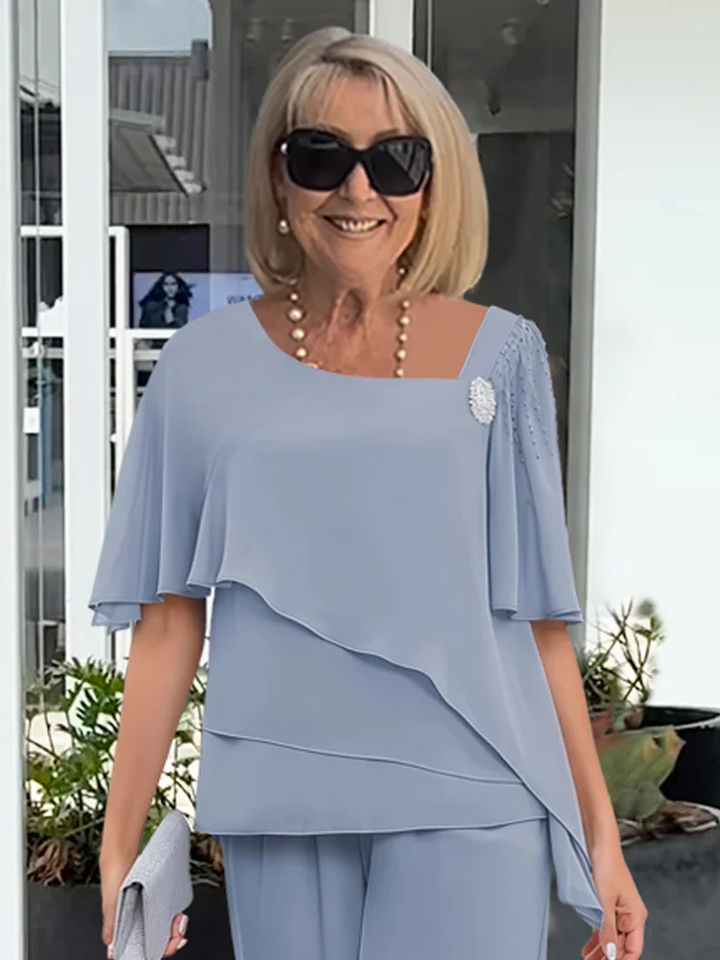 Rosanne | Layered Elegance Two-Piece Set
