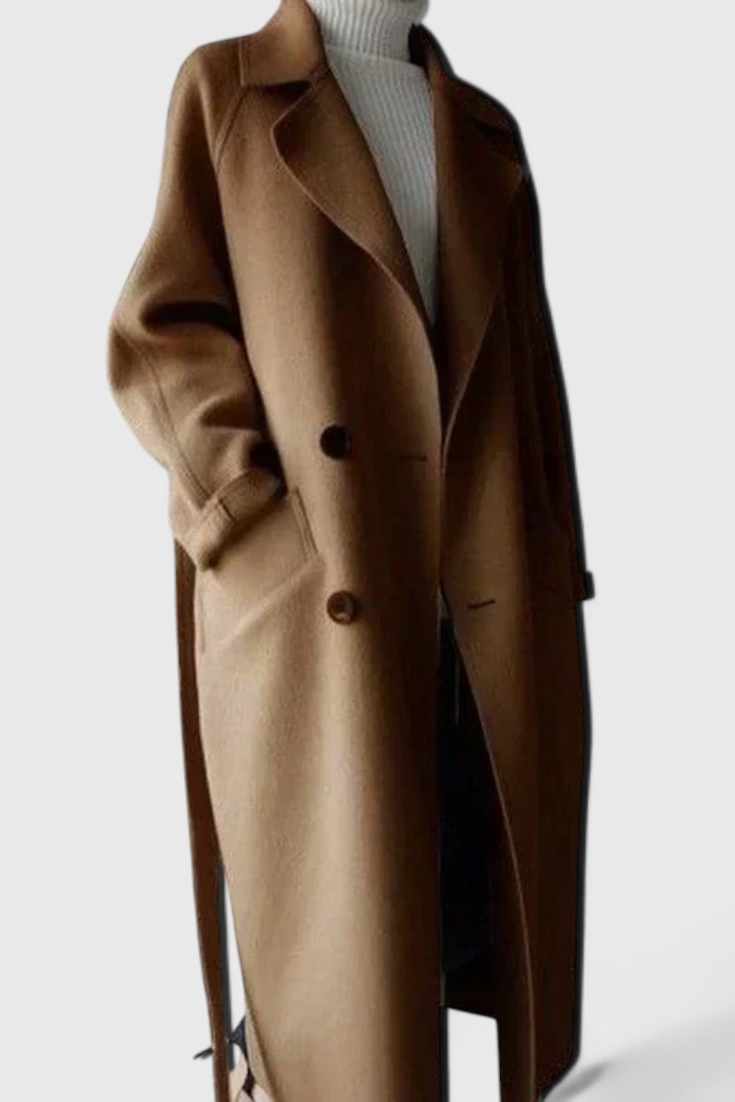 Emily | Belted Wrap Coat