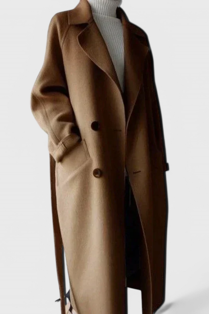 Ottoline | Belted Wrap Coat