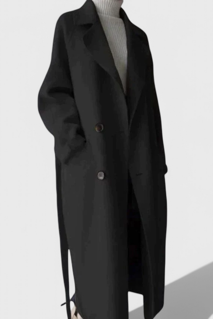 Cecily | Belted Longline Coat