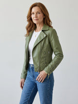 Jocelyn | Laced Biker Jacket