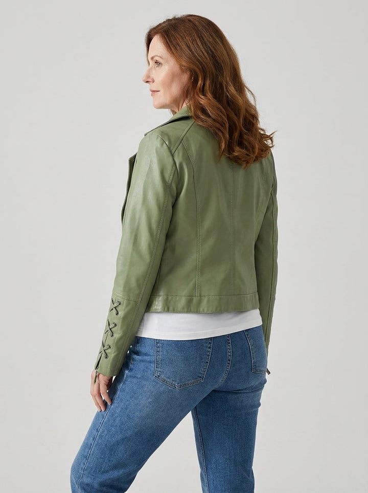 Jocelyn | Laced Biker Jacket