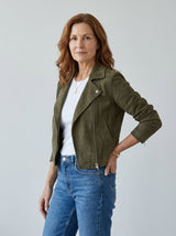 Adelia | Cropped Biker Jacket