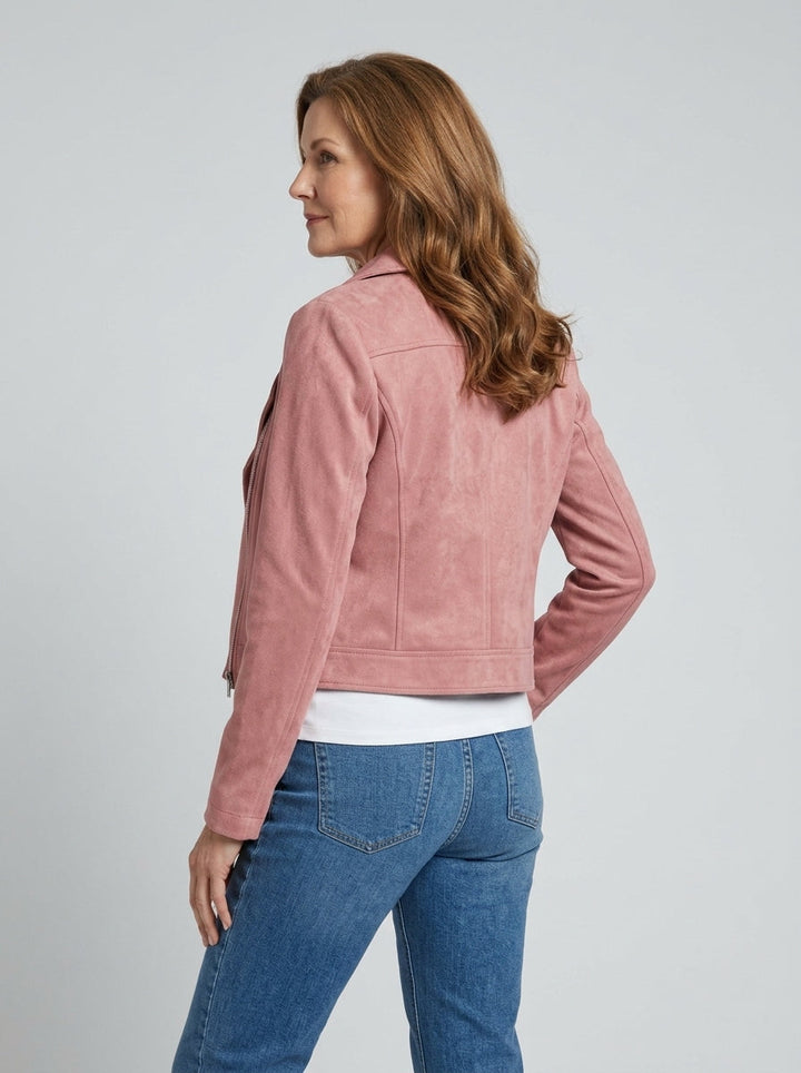 Adelia | Cropped Biker Jacket