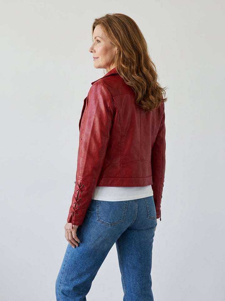 Jocelyn | Laced Biker Jacket