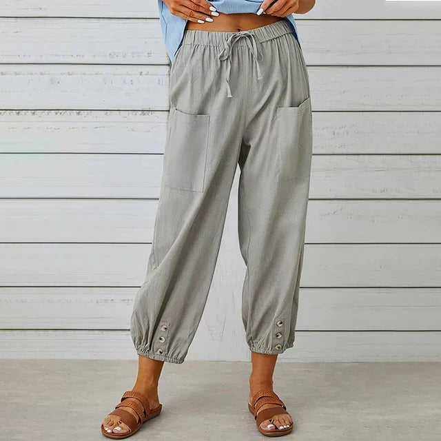 Hailey | High Waist Relaxed Pants