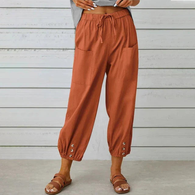 Hailey | High Waist Relaxed Pants