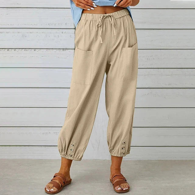 Hailey | High Waist Relaxed Pants