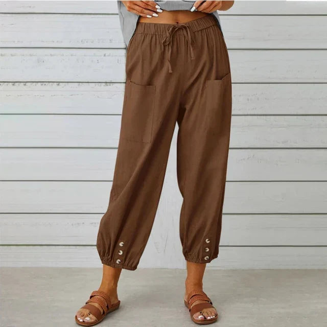 Hailey | High Waist Relaxed Pants
