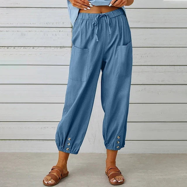 Hailey | High Waist Relaxed Pants