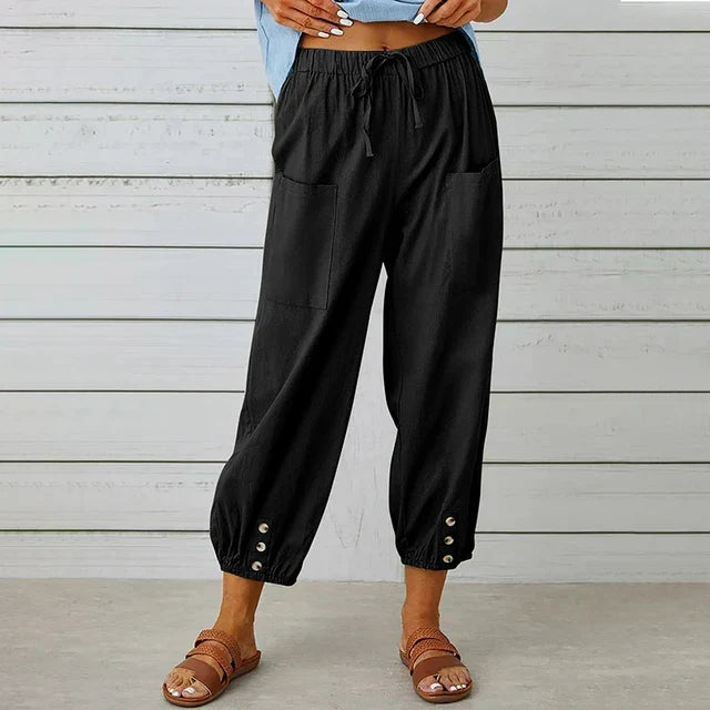 Hailey | High Waist Relaxed Pants