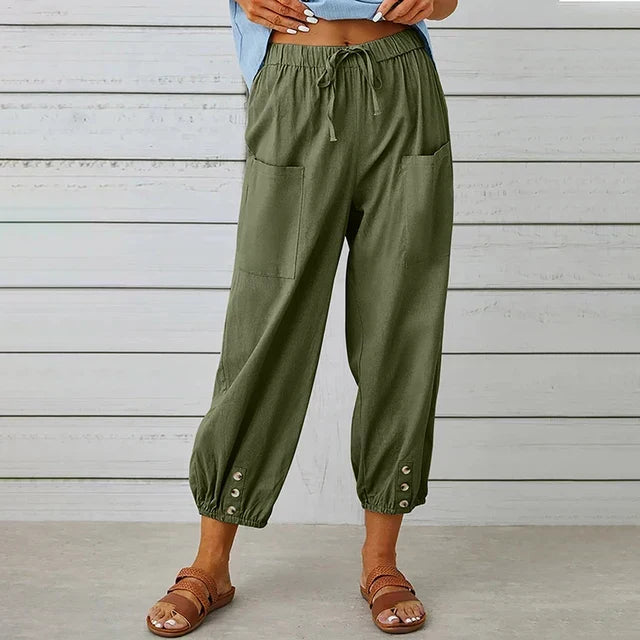 Hailey | High Waist Relaxed Pants