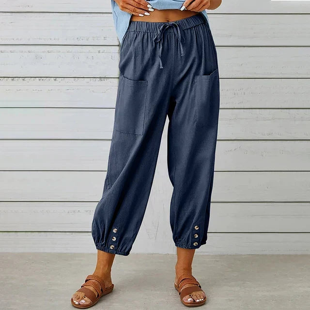 Hailey | High Waist Relaxed Pants