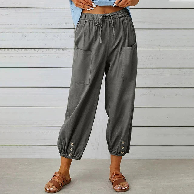 Hailey | High Waist Relaxed Pants