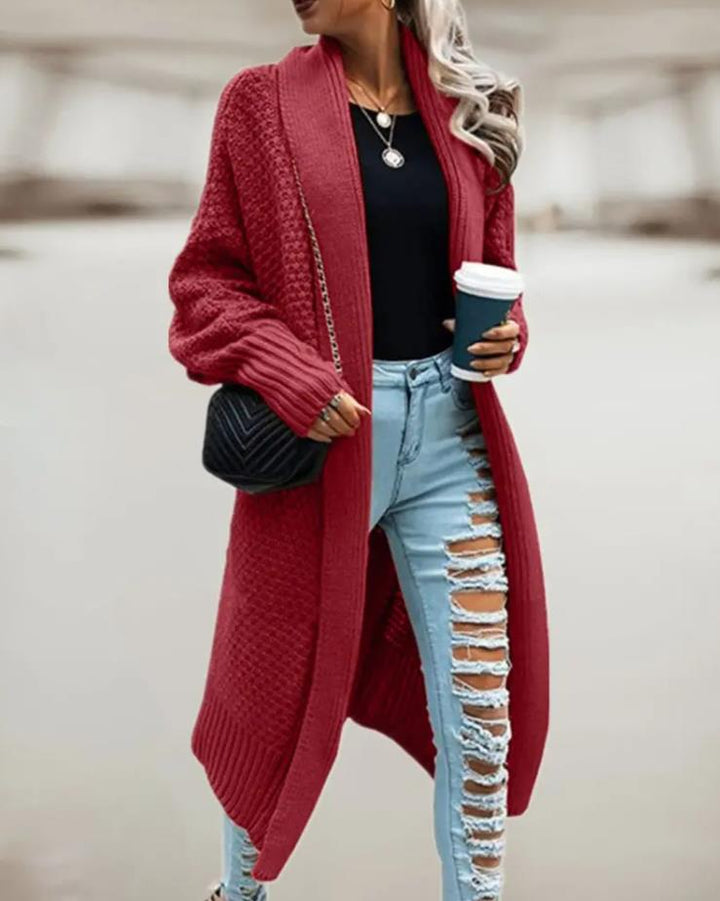 Diane | Hooded Longline Cardigan