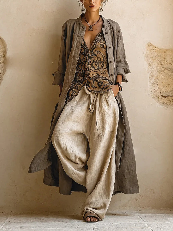 Sabine | Layered Flowing Three-Piece Set