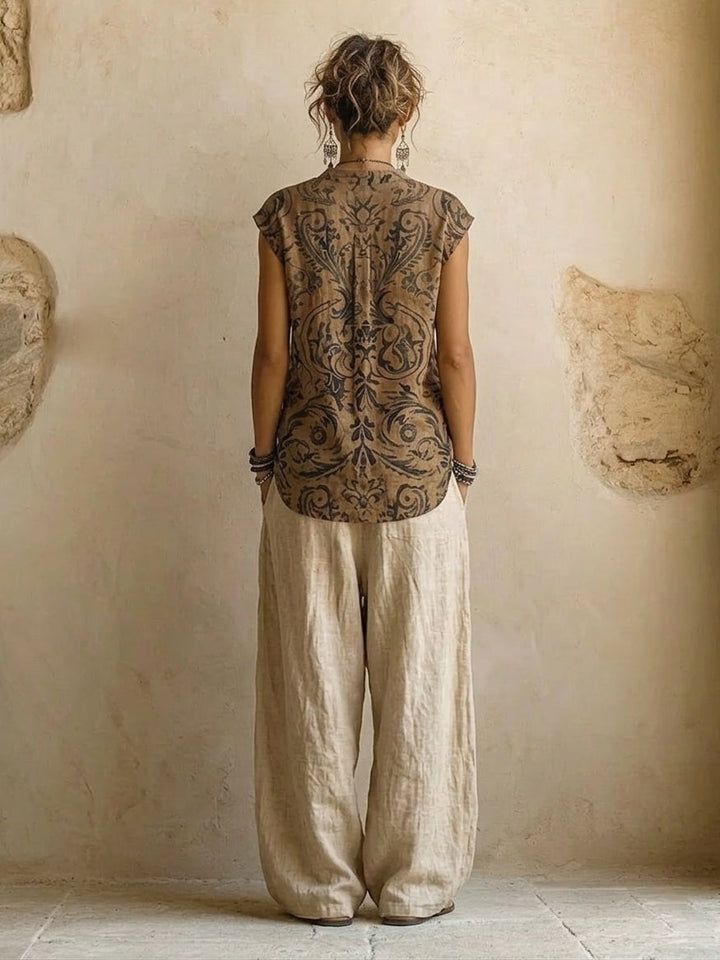 Sabine | Layered Flowing Three-Piece Set