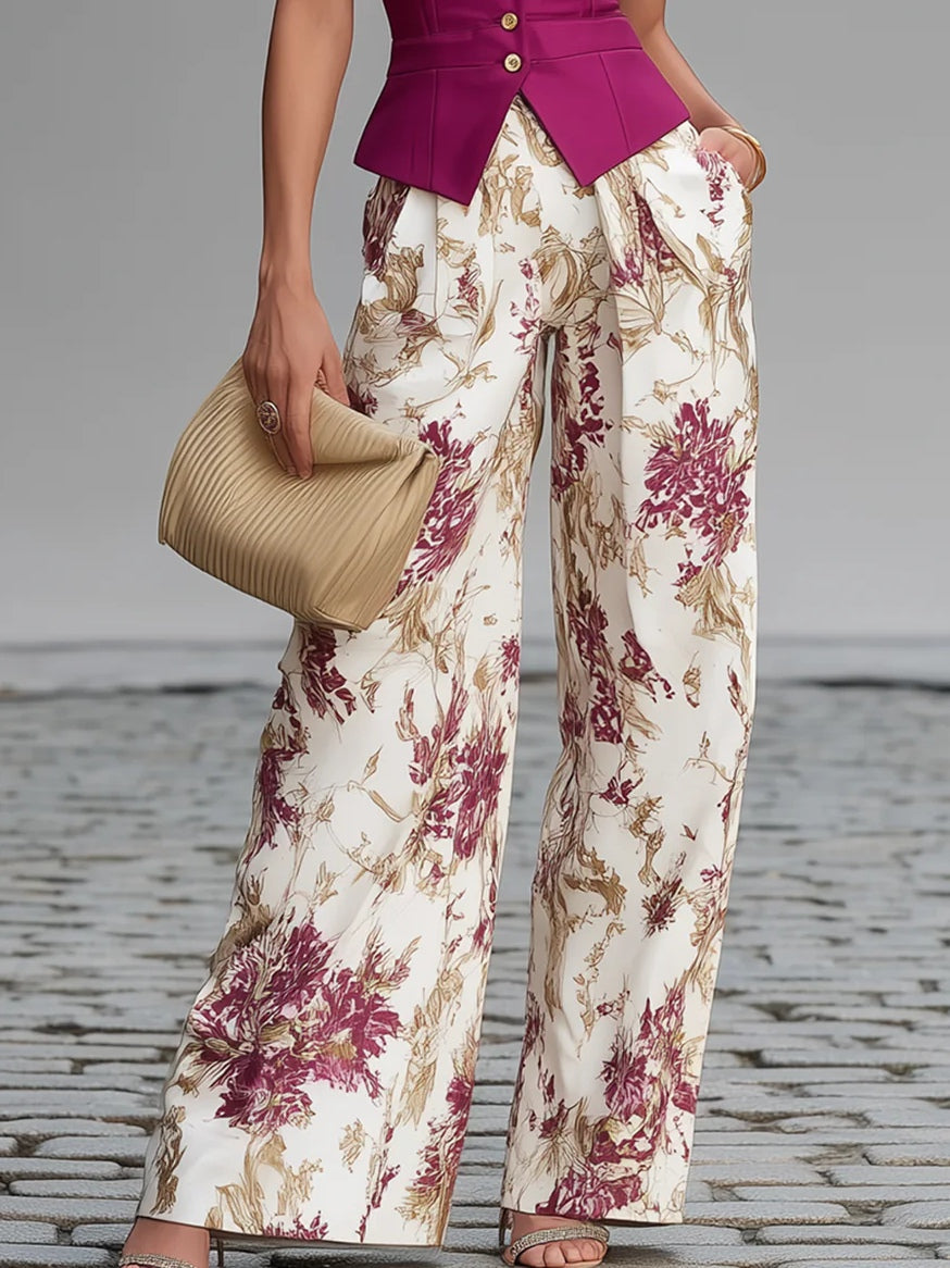 Katarina | Tailored Sleeveless Two-Piece Set