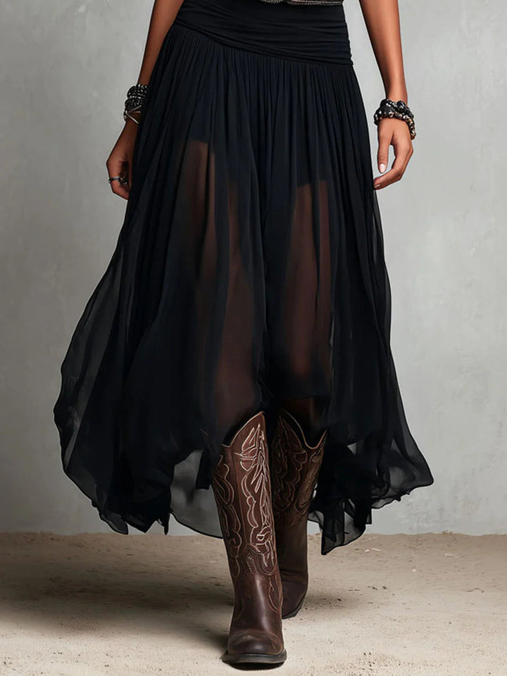 Esme | Flowing Sleeveless Maxi Dress