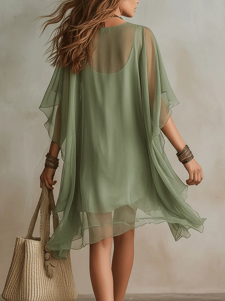 Maelys | Layered Flowing Mini Dress