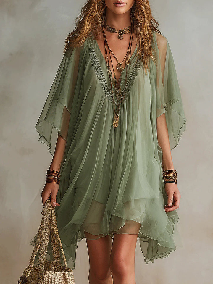Maelys | Layered Flowing Mini Dress