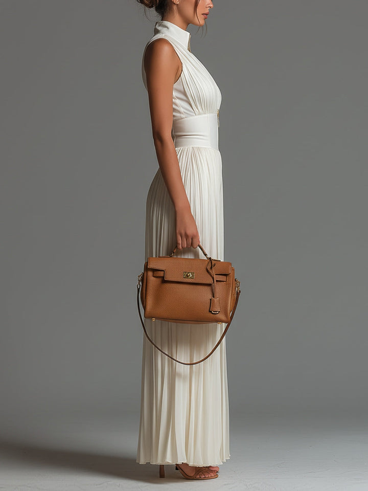 Serena | Pleated Wide-Leg Jumpsuit