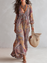 Giulia | Flowing Bohemian Maxi Dress