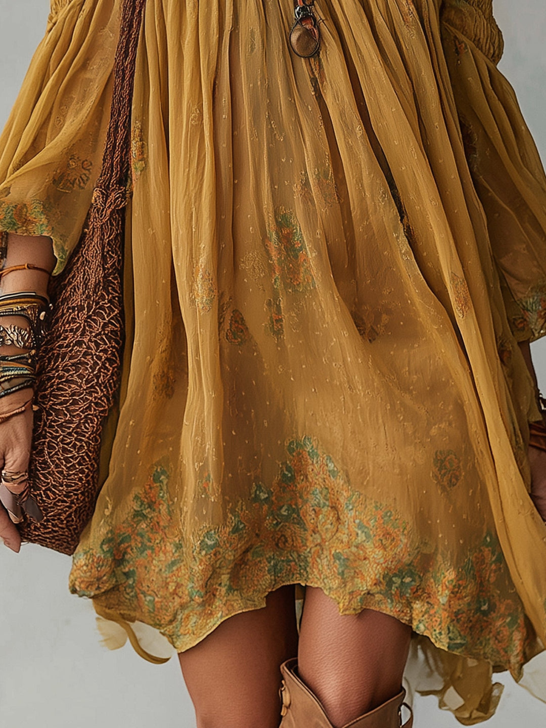 Juno | Off-Shoulder Floral Mini Dress