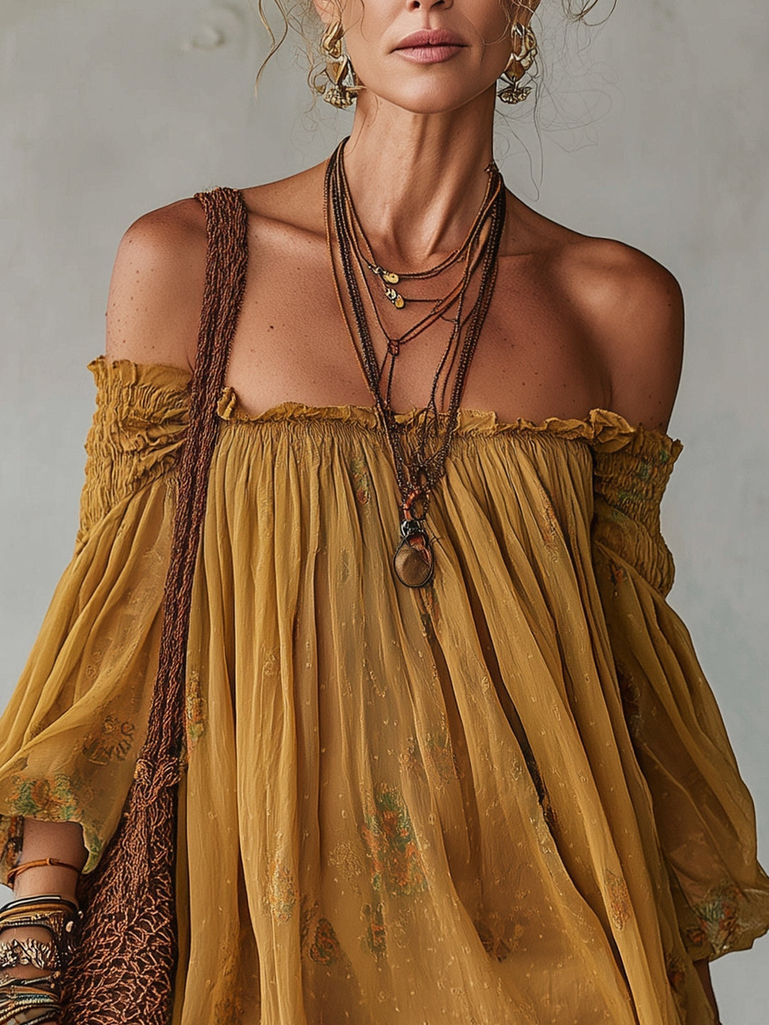 Juno | Off-Shoulder Floral Mini Dress