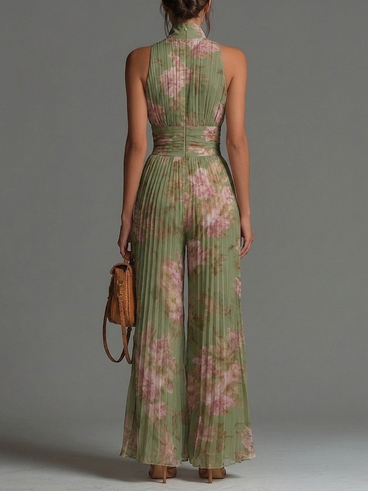 Verona | Floral Wide-Leg Jumpsuit