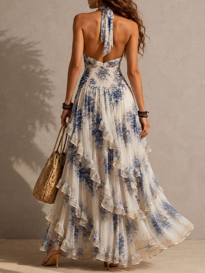 Jacqueline | Romantic Ruffled Maxi Dress