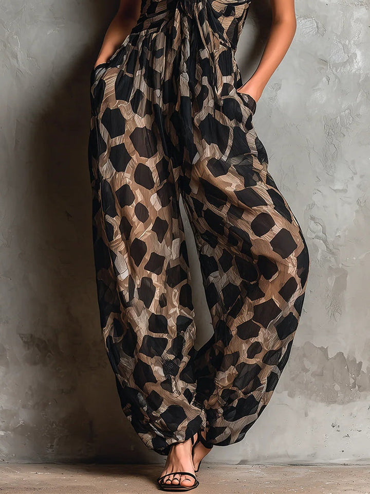 Selina | Wide-Leg Statement Jumpsuit