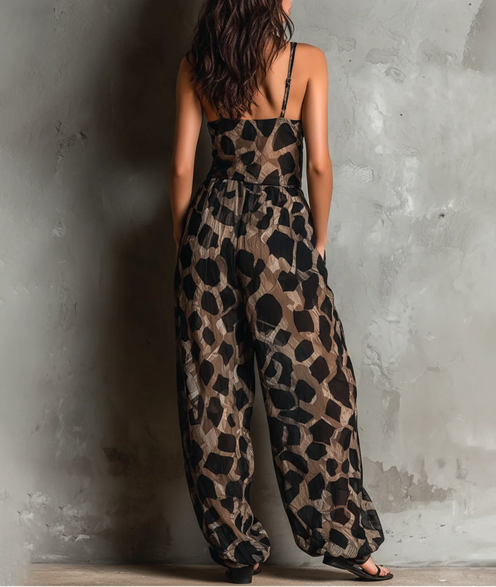 Selina | Wide-Leg Statement Jumpsuit